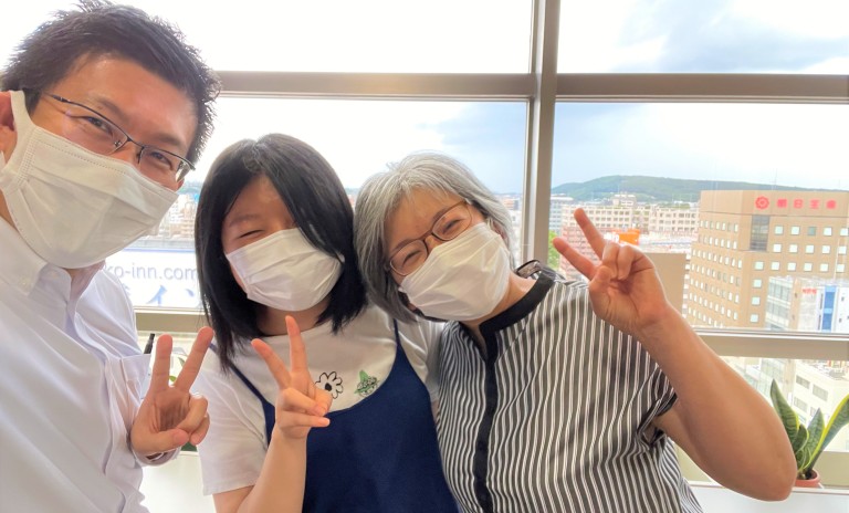 不登校・ひきこもりの生徒向けの充実の支援体制があります。