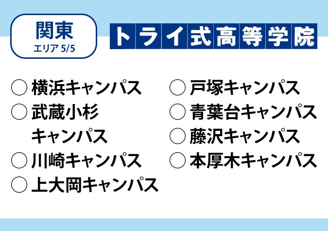 トライ式高等学院（関東エリア）